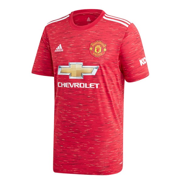 Maillot Football Manchester United Domicile 2020-21 Rouge